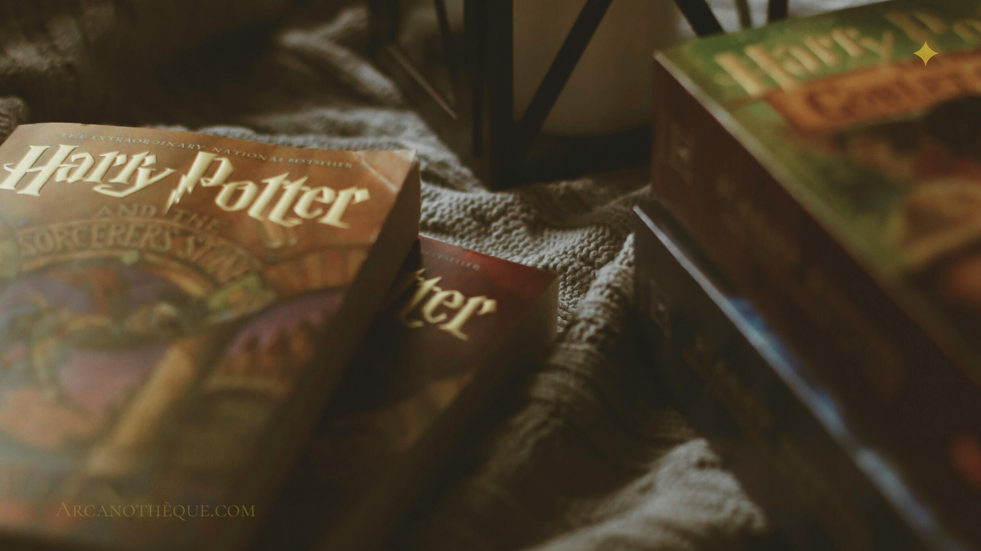 photo de beaux livres d'Harry Potter