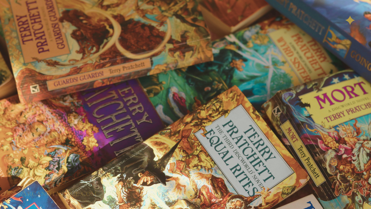 photo de livres de Terry Pratchett